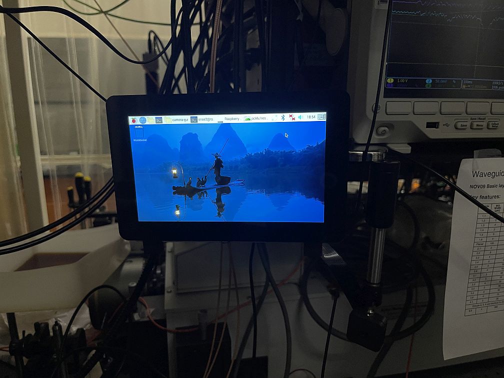 Pi Camera Noir setup view 2